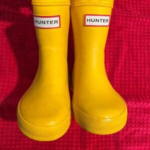 Toddler Hunter Yellow Rainboots
